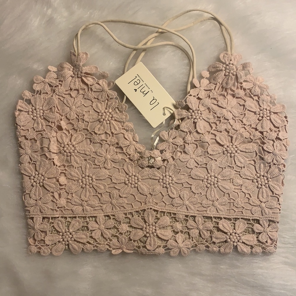 Crochet Lace Bralette - Picture 5 of 14